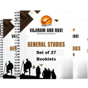 Vajiram and Ravi Study Material 2026-2027 | General Studies Booklets Set of 27