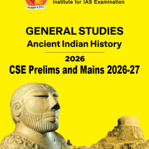 Vajiram & Ravi General Studies Medieval History (GS) Yellow Book Prelims cum Mains Printed Study Material and Notes- 2026-27 English