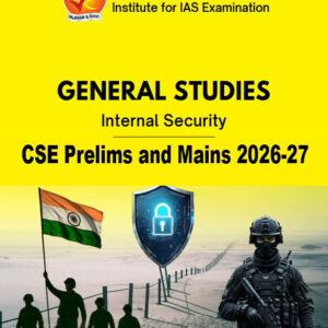 Vajiram & Ravi General Studies international security (GS) Yellow Book Prelims cum Mains Printed Study Material and Notes- 2026-27 English