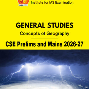 Vajiram & Ravi General Studies Concept of Geography (GS) Yellow Book Prelims cum Mains Printed Study Material and Notes- 2026-27 English