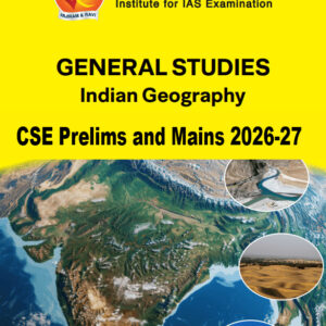 Vajiram & Ravi General Studies Indian Geography (GS) Yellow Book Prelims cum Mains Printed Study Material and Notes- 2026-27 English