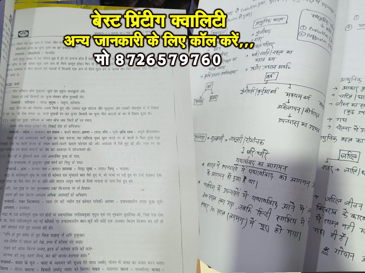 Drishti IAS Hindi Sahitya Optional Complete Study Material set of 20 Booklets, for UPSC Preparation Notes, Printed 13+4 Handwritten PYQ's+Test Series+Topper's Copy and EssayBooks By Vikas Divyakirti Sir - Image 3